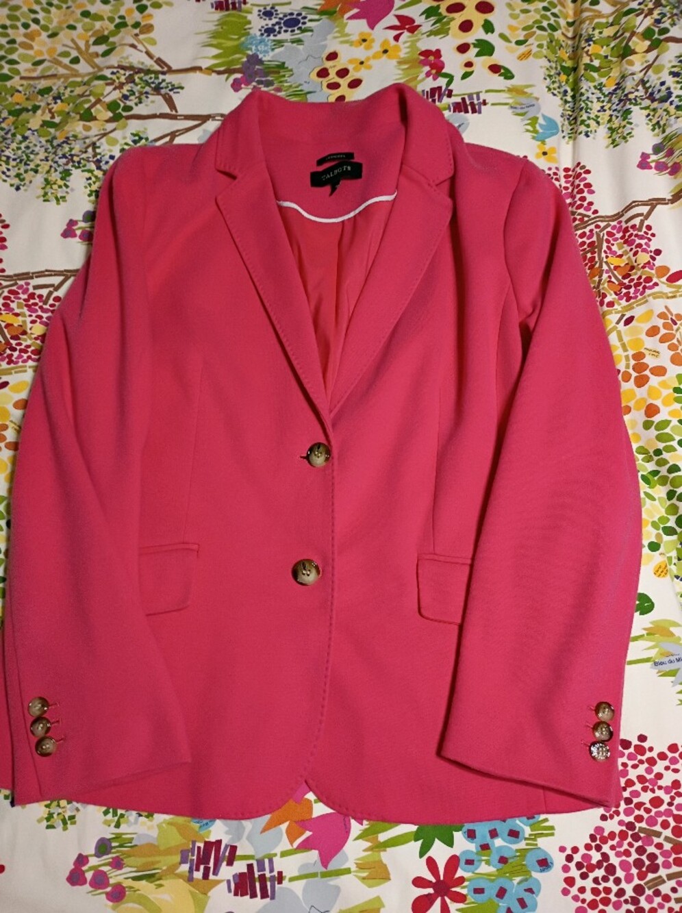 Talbots Aberdeen Pink Blazer Size 18